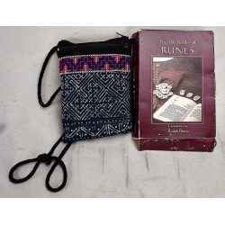 The Book of Runes: A Handbook for the Use of an Ancient Oracle: The Viking runes [AND] Womanrunes, with Handmade Ceramic Runes and a 1988 Sheet from Shekhinah Mountainwater